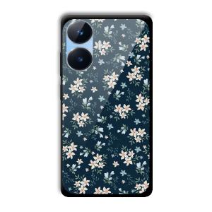 Little Flowers Customized Printed Glass Back Cover for Realme Narzo N55