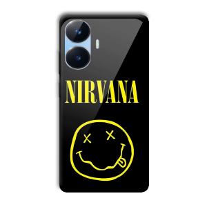 Nirvana Emoji Customized Printed Glass Back Cover for Realme Narzo N55
