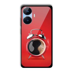 Morning Coffee Customized Printed Glass Back Cover for Realme Narzo N55
