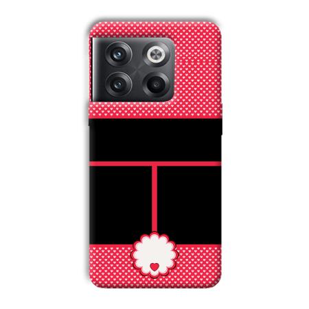 Little Hearts Customized Printed Back Case for OnePlus 10T 5G