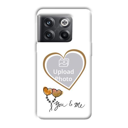 You & Me Customized Printed Back Case for OnePlus 10T 5G