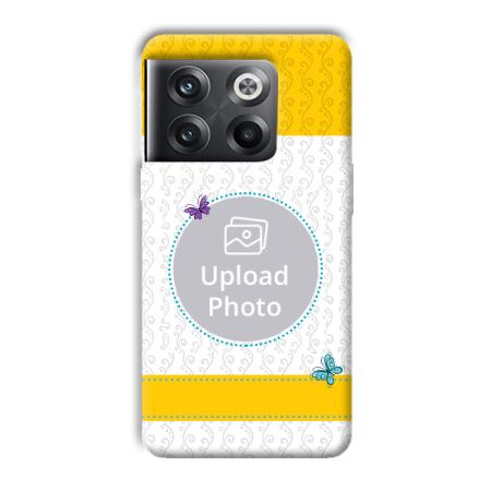 Butterflies & Yellow Customized Printed Back Case for OnePlus 10T 5G