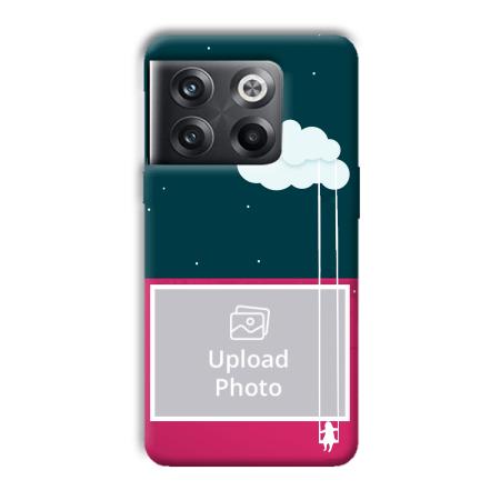 On The Clouds Customized Printed Back Case for OnePlus 10T 5G