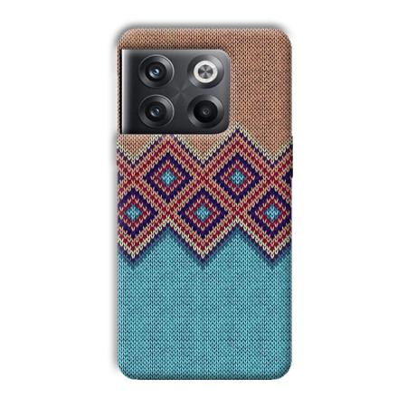 Fabric Design Customized Printed Back Case for OnePlus 10T 5G