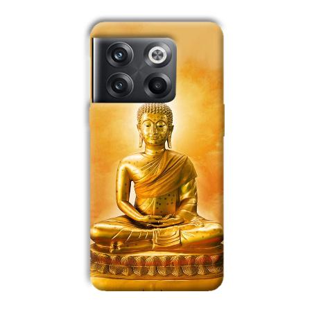 Golden Buddha Customized Printed Back Case for OnePlus 10T 5G