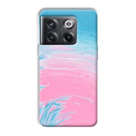 Pink Water Customized Printed Back Case for OnePlus 10T 5G