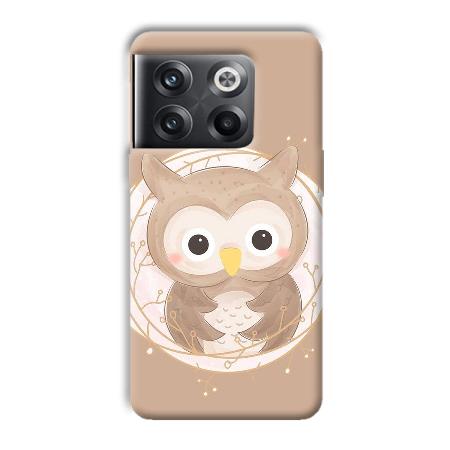 Owlet Customized Printed Back Case for OnePlus 10T 5G