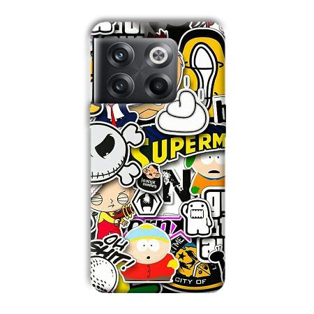 Cartoons Customized Printed Back Case for OnePlus 10T 5G
