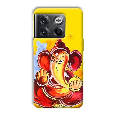 Ganesha Ji Customized Printed Back Case for OnePlus 10T 5G