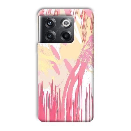 Pink Pattern Designs Customized Printed Back Case for OnePlus 10T 5G