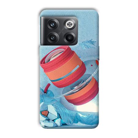 Blue Design Customized Printed Back Case for OnePlus 10T 5G