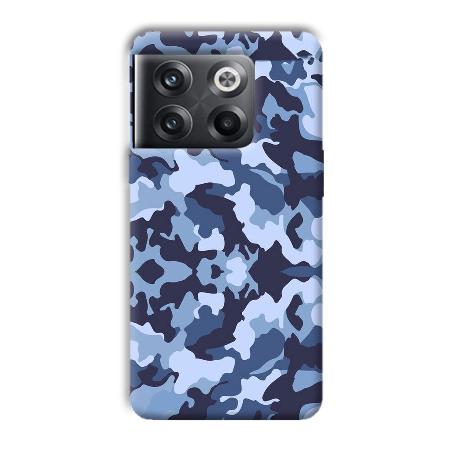 Blue Patterns Customized Printed Back Case for OnePlus 10T 5G