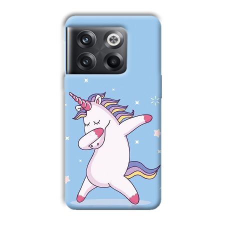 Unicorn Dab Customized Printed Back Case for OnePlus 10T 5G