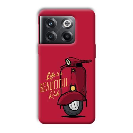Life is Beautiful  Customized Printed Back Case for OnePlus 10T 5G
