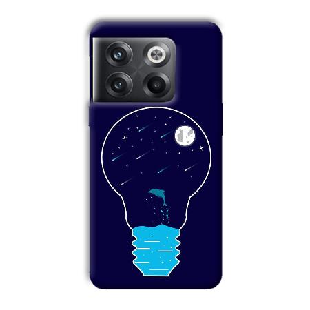 Night Bulb Customized Printed Back Case for OnePlus 10T 5G
