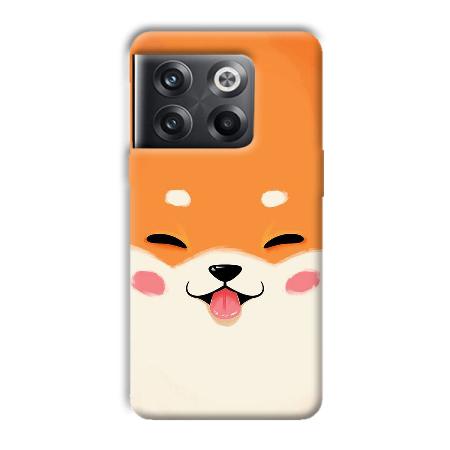 Smiley Cat Customized Printed Back Case for OnePlus 10T 5G