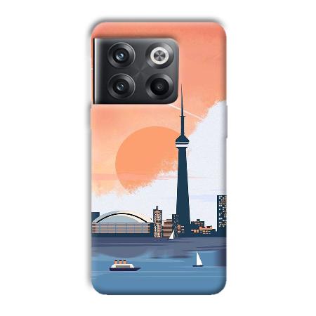City Design Customized Printed Back Case for OnePlus 10T 5G