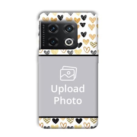 Small Hearts Customized Printed Back Case for OnePlus 10 Pro 5G