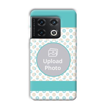 Blue Flowers Customized Printed Back Case for OnePlus 10 Pro 5G
