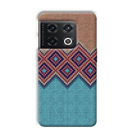 Fabric Design Customized Printed Back Case for OnePlus 10 Pro 5G