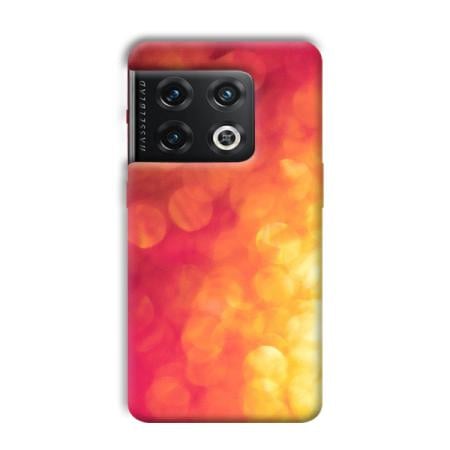 Red Orange Customized Printed Back Case for OnePlus 10 Pro 5G