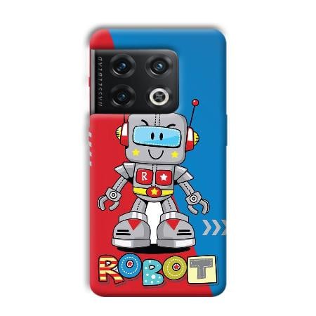Robot Customized Printed Back Case for OnePlus 10 Pro 5G