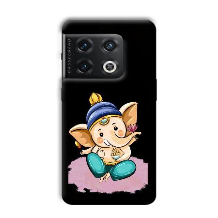 Ganpathi Ji Customized Printed Back Case for OnePlus 10 Pro 5G
