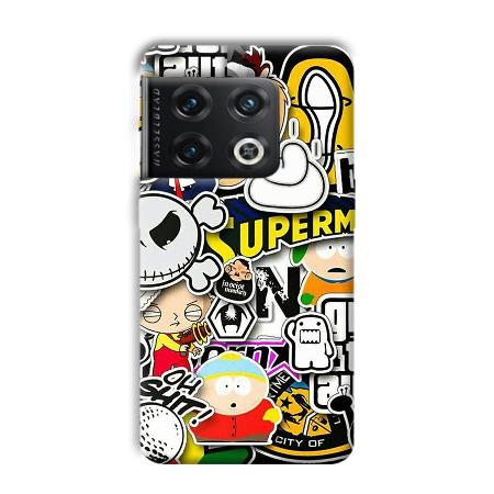 Cartoons Customized Printed Back Case for OnePlus 10 Pro 5G