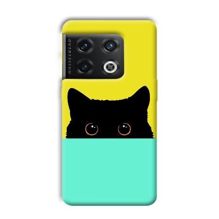 Black Cat Customized Printed Back Case for OnePlus 10 Pro 5G