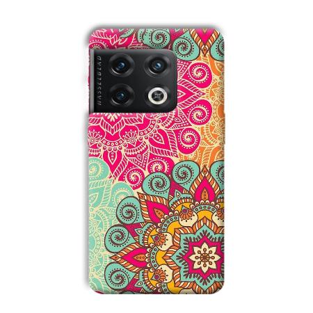 Floral Design Customized Printed Back Case for OnePlus 10 Pro 5G