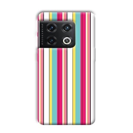 Lines Pattern Customized Printed Back Case for OnePlus 10 Pro 5G
