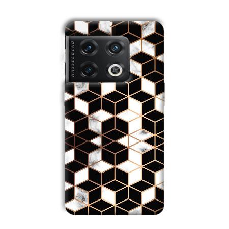 Black Cubes Customized Printed Back Case for OnePlus 10 Pro 5G