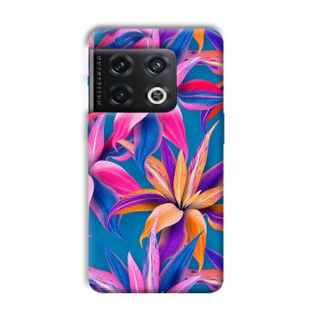 Aqautic Flowers Customized Printed Back Case for OnePlus 10 Pro 5G