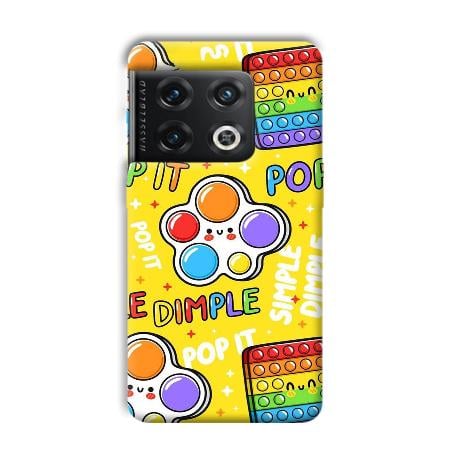 Pop It Customized Printed Back Case for OnePlus 10 Pro 5G