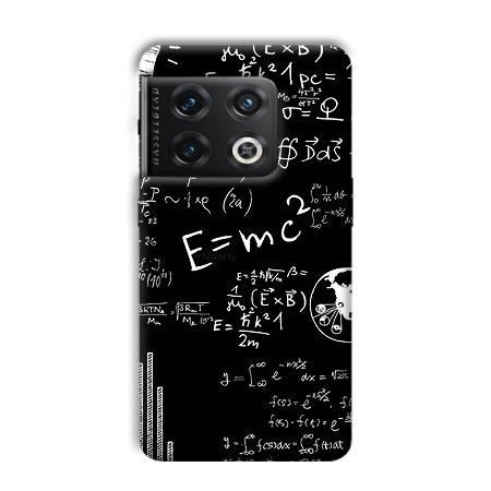 E is Equal To MC2 Customized Printed Back Case for OnePlus 10 Pro 5G