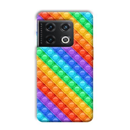 Colorful Circles Customized Printed Back Case for OnePlus 10 Pro 5G