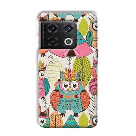 Fancy Owl Customized Printed Back Case for OnePlus 10 Pro 5G