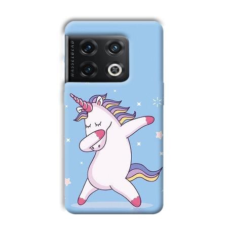 Unicorn Dab Customized Printed Back Case for OnePlus 10 Pro 5G