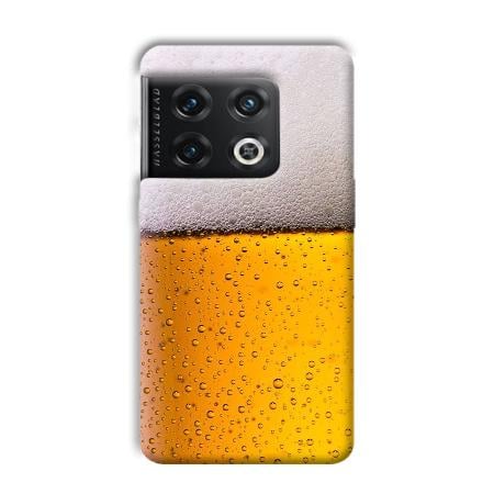 Beer Design Customized Printed Back Case for OnePlus 10 Pro 5G