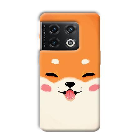 Smiley Cat Customized Printed Back Case for OnePlus 10 Pro 5G