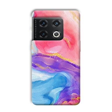 Water Colors Customized Printed Back Case for OnePlus 10 Pro 5G