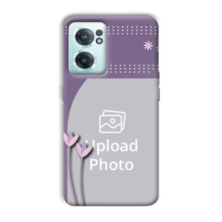 Lilac Pattern Customized Printed Back Case for OnePlus Nord CE 2