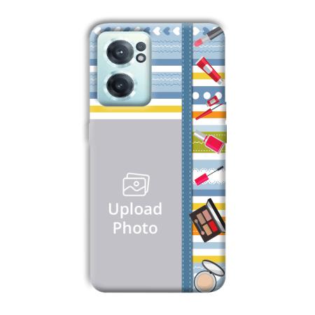 Makeup Theme Customized Printed Back Case for OnePlus Nord CE 2