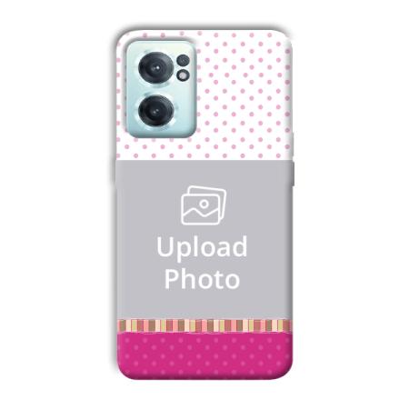 Baby Pink Design Customized Printed Back Case for OnePlus Nord CE 2