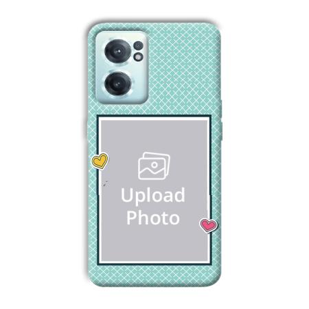 Sky Blue Customized Printed Back Case for OnePlus Nord CE 2