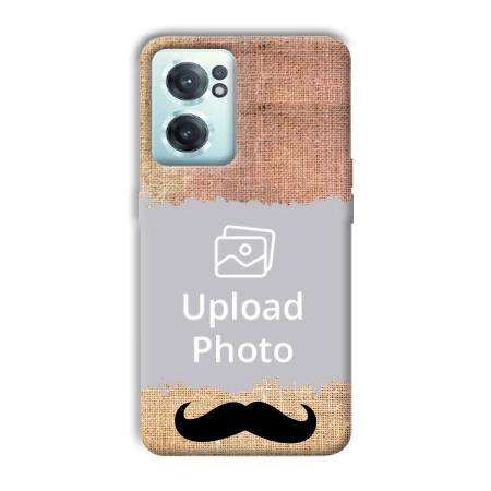 Moustache Customized Printed Back Case for OnePlus Nord CE 2