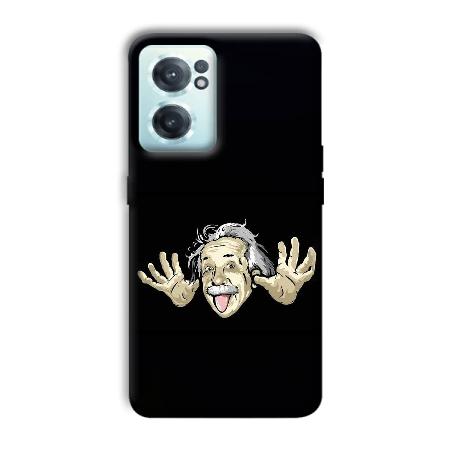 Einstein Customized Printed Back Case for OnePlus Nord CE 2
