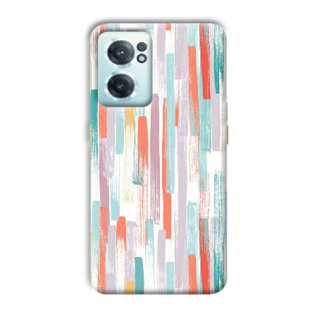 Light Paint Stroke Customized Printed Back Case for OnePlus Nord CE 2