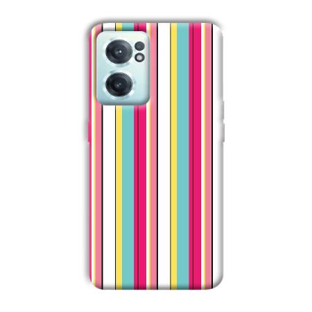 Lines Pattern Customized Printed Back Case for OnePlus Nord CE 2
