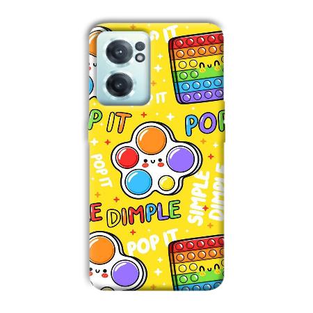 Pop It Customized Printed Back Case for OnePlus Nord CE 2